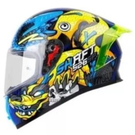 CASCO INTEGRAL SHAFT SH-526 SP DRAKON AZUL