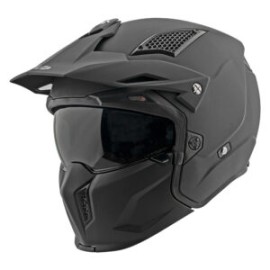 CASCO JOE ROCKET RKT24 STREET FIGTHER SOLID MATTE BLACK