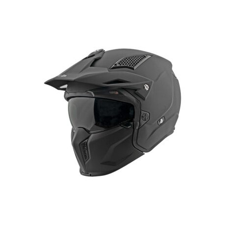 CASCO JOE ROCKET RKT24 STREET FIGTHER SOLID MATTE BLACK