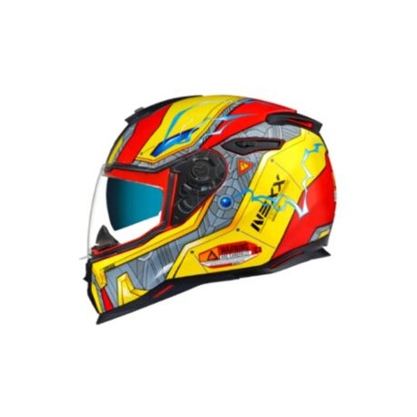 CASCO NEXX SX100 GIGABOT RED/YELLOW