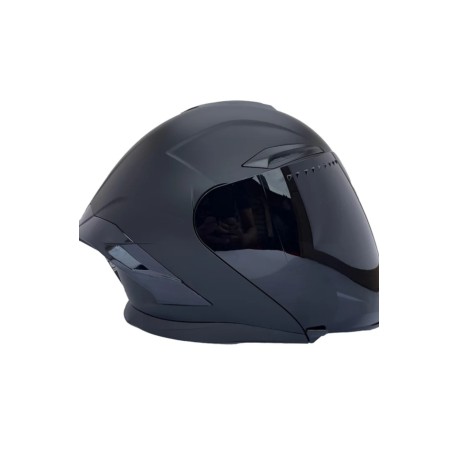 CASCO NOSS NS-705 ABIERTO 3/4 SOLID NEGRO MATE