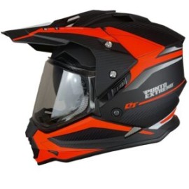 CASCO PUNTO EXTREM DAKAR FLOUR NARANJA