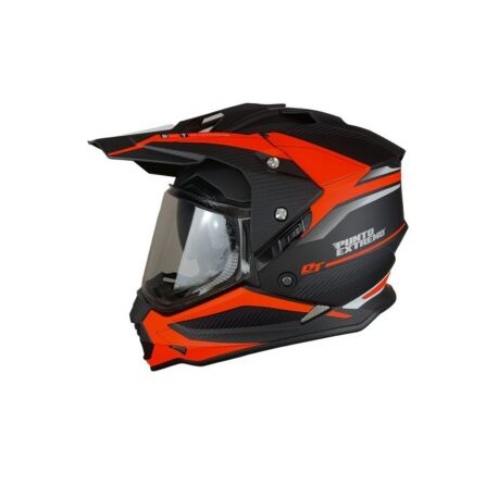 CASCO PUNTO EXTREM DAKAR FLOUR NARANJA