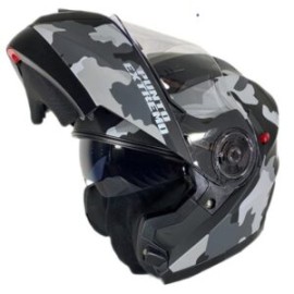 CASCO PUNTO EXTREMO ABATIBLE XR650 GRIS CAMO MATE