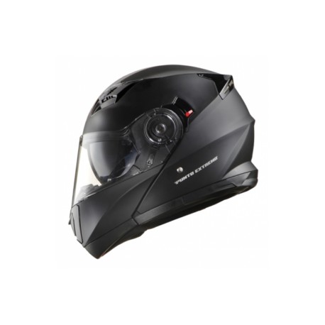 CASCO PUNTO EXTREMO NEGRO MATTE XR650