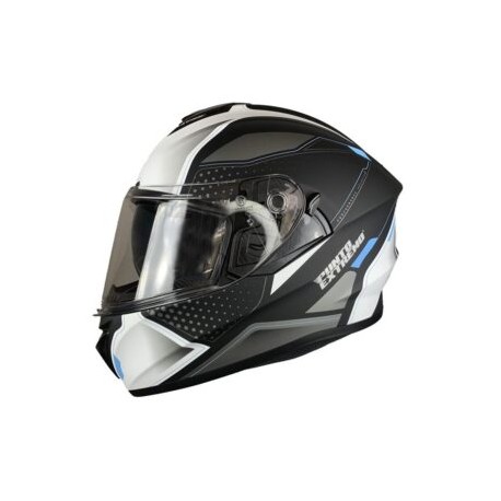 CASCO PUNTO EXTREMO RIDER BLUE/WHITE