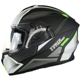 CASCO PUNTO EXTREMO RIDER GREEN/WHITE