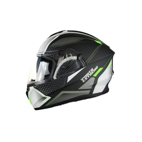 CASCO PUNTO EXTREMO RIDER GREEN/WHITE