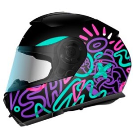CASCO SHAFT ABATIBLE 3910 ART NGO/PURP