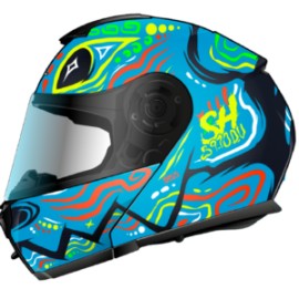 CASCO SHAFT ABATIBLE 3910 BEAST AZUL NAVY