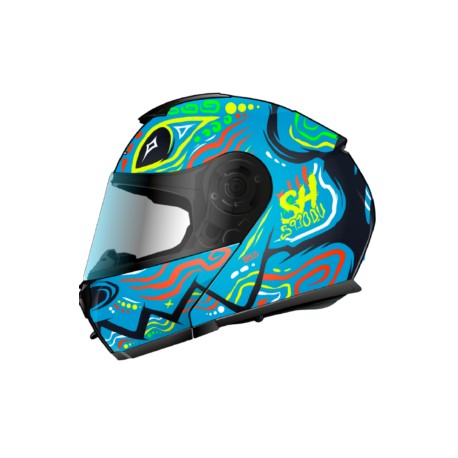 CASCO SHAFT ABATIBLE 3910 BEAST AZUL NAVY
