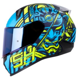 CASCO SHAFT INTEGRAL 560 GLITCH AZUL NAVY
