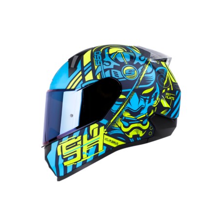 CASCO SHAFT INTEGRAL 560 GLITCH AZUL NAVY