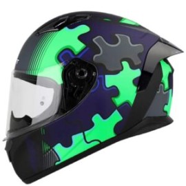 CASCO SHAFT INTEGRAL 582SP PUZZLE VERDE