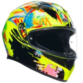 CASCO AGV K-3 ROSSI WINTER TEST 2019 CON PLK