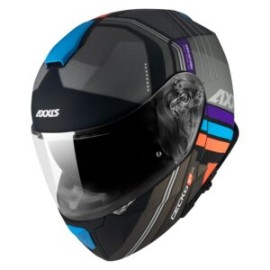 CASCO AXXIS ABATIBLE GECKO EPIC B1 BLACK