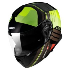 CASCO AXXIS ABATIBLE GECKO EPIC B3 YELLOW