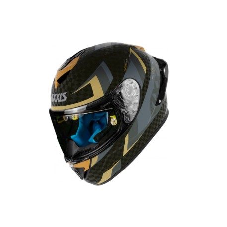 CASCO AXXIS COBRA CARBON GOLD BRILLANTE