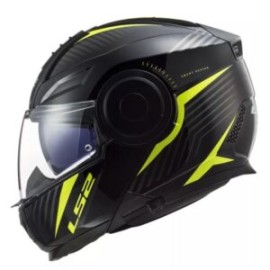 CASCO ABATIBLE LS2 SCOPE SKID NGO/AMA FLUO FF902