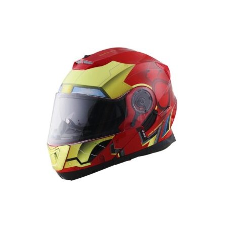 CASCO EDGE / MARVEL IRON MAN RED ABATIBLE