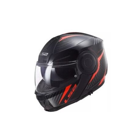 CASCO ABATIBLE LS2 SCOPE SKID NGO/ROJ FF902