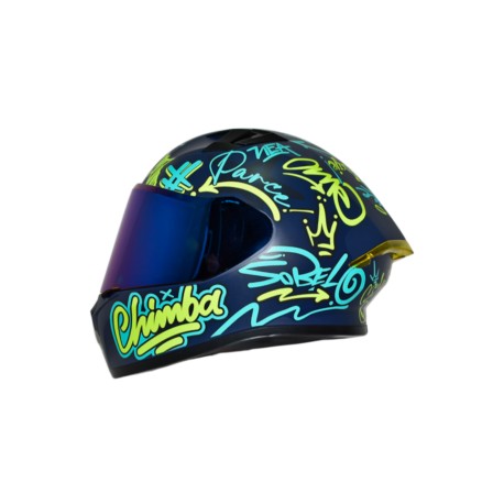 CASCO ICH INTEGRAL 503-SP PARCE AZUL MATTE