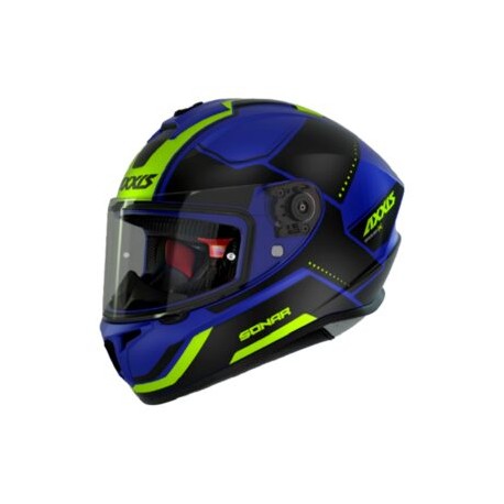 CASCO INTEGRAL AXXIS DRAKEN SONAR AZUL